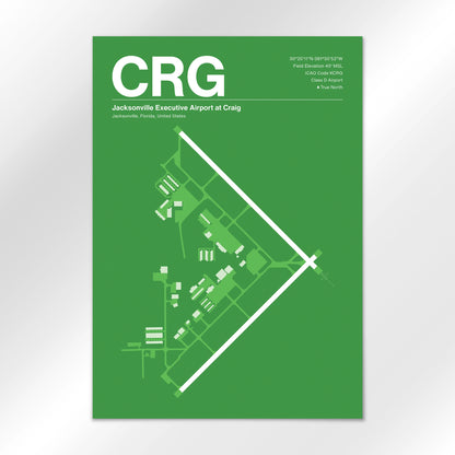 CRG Airport Diagram