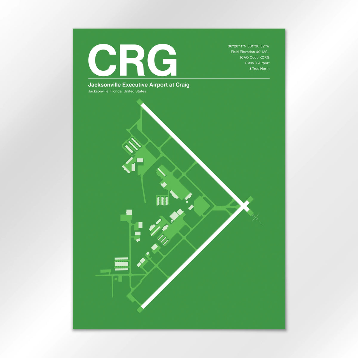 CRG Airport Diagram