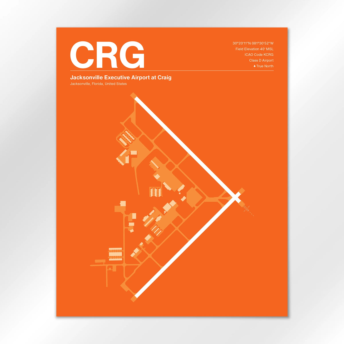 CRG Airport Diagram