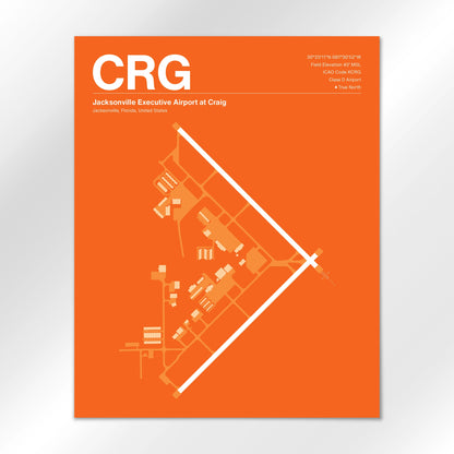 CRG Airport Diagram