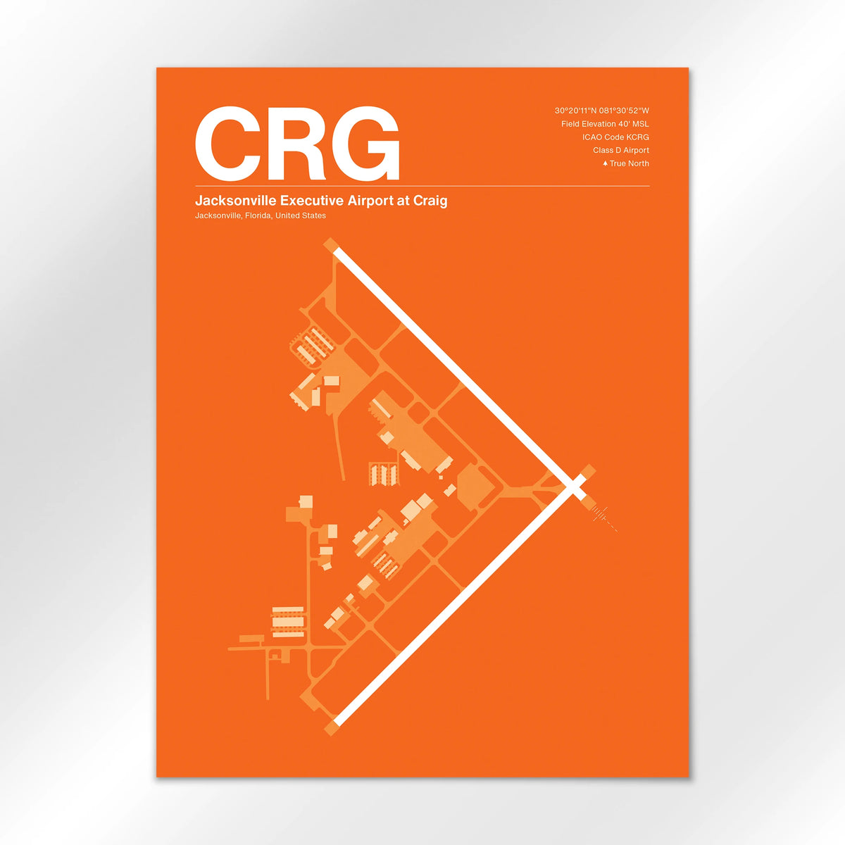 CRG Airport Diagram