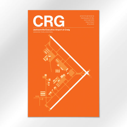 CRG Airport Diagram