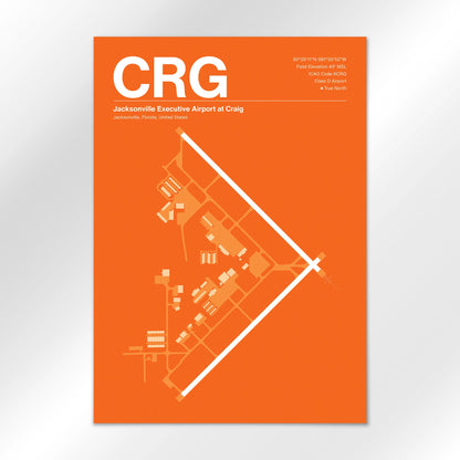 CRG Airport Diagram