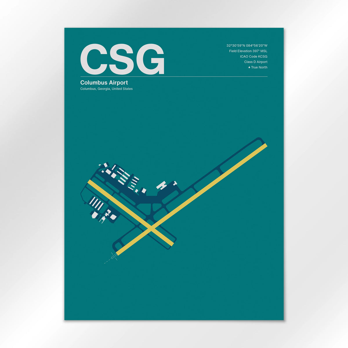 CSG Airport Diagram