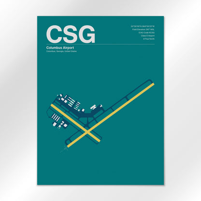 CSG Airport Diagram