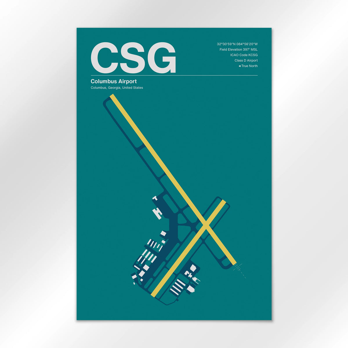 CSG Airport Diagram