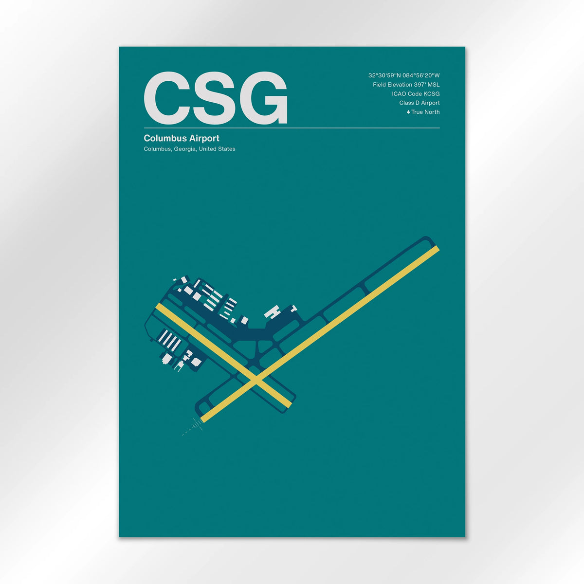 CSG Airport Diagram