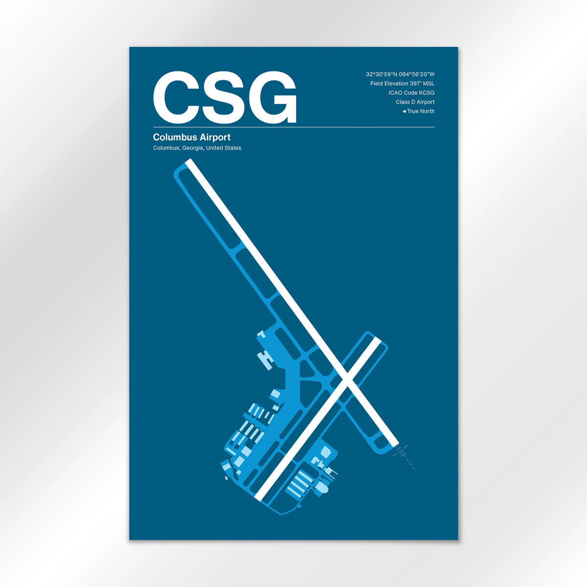 CSG Airport Diagram