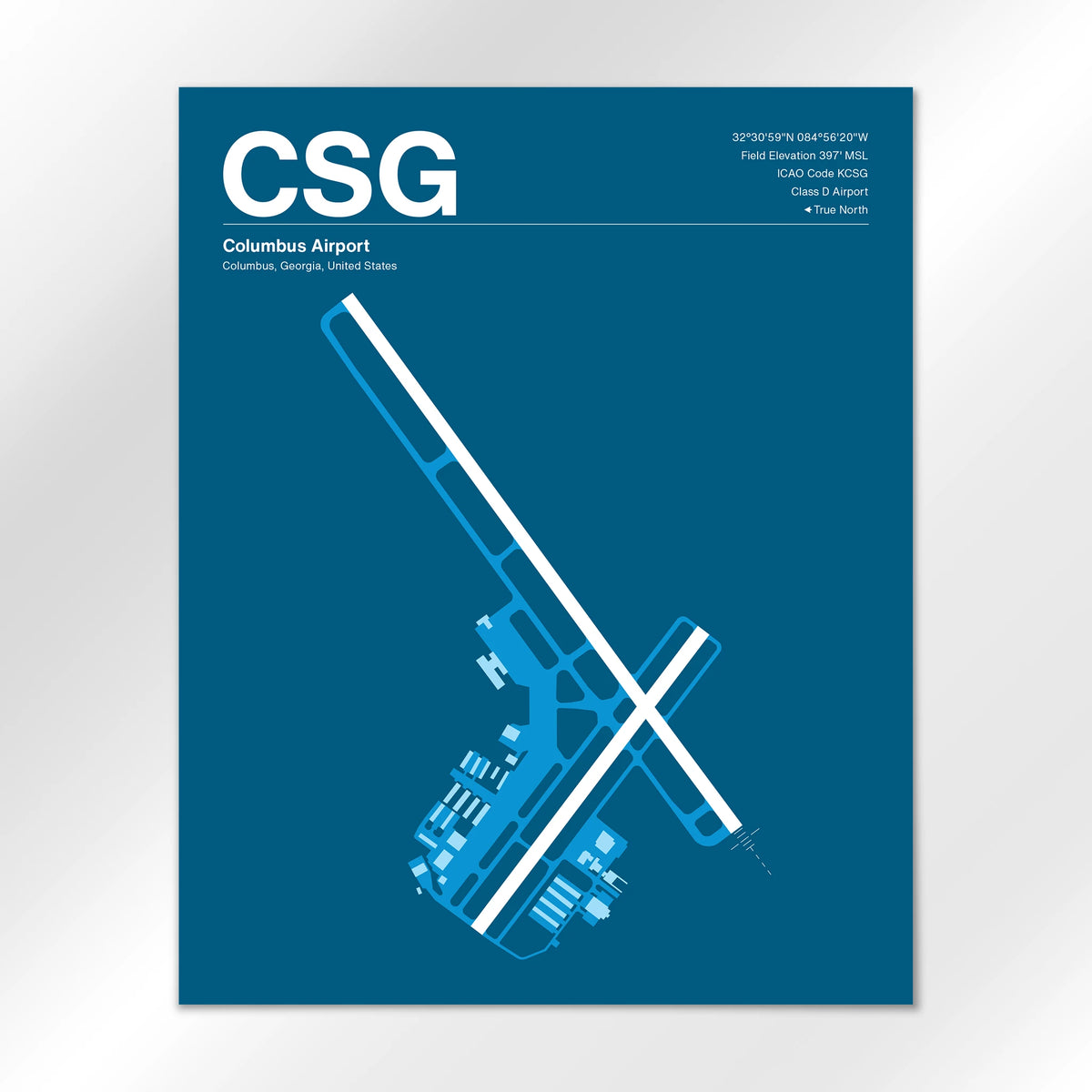 CSG Airport Diagram