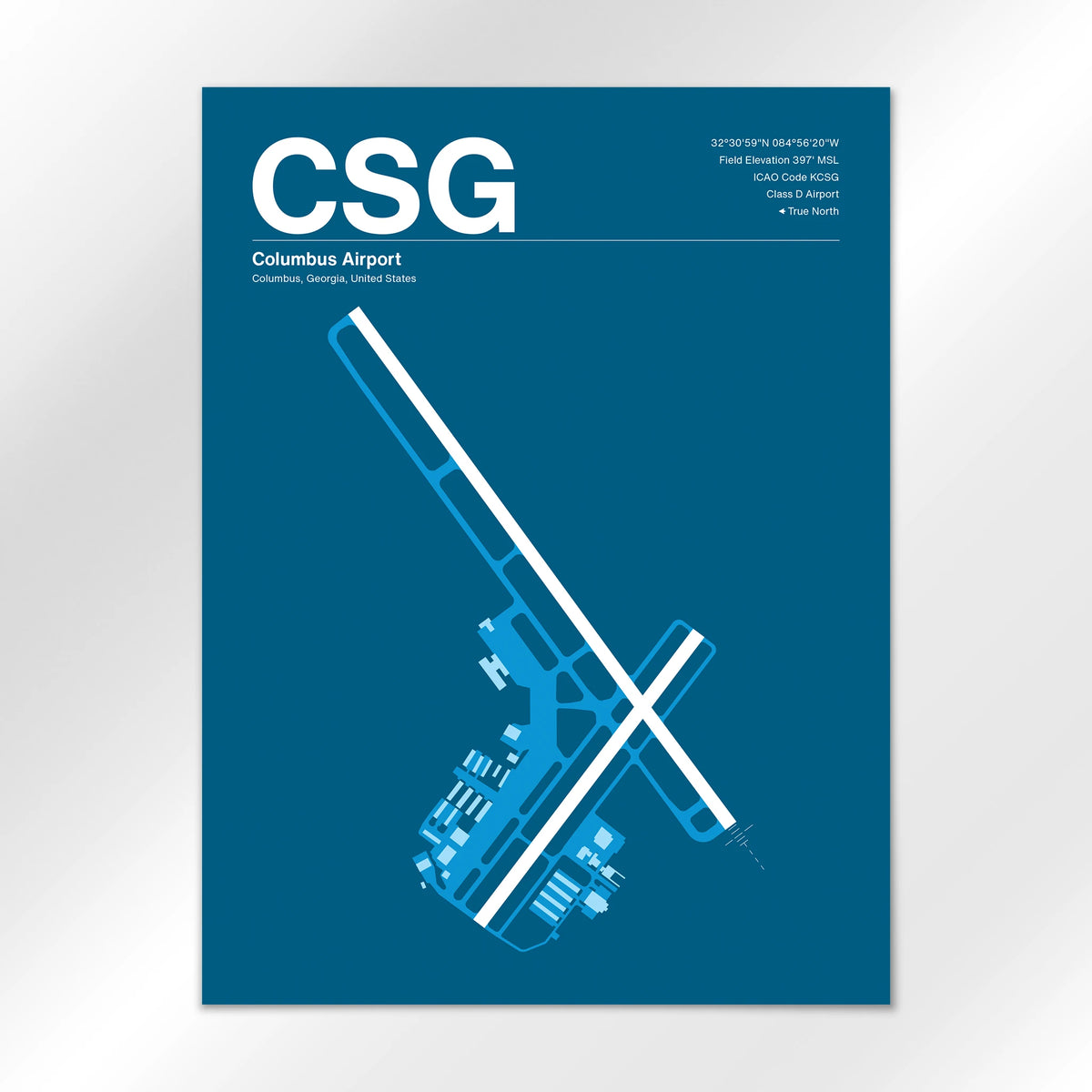 CSG Airport Diagram
