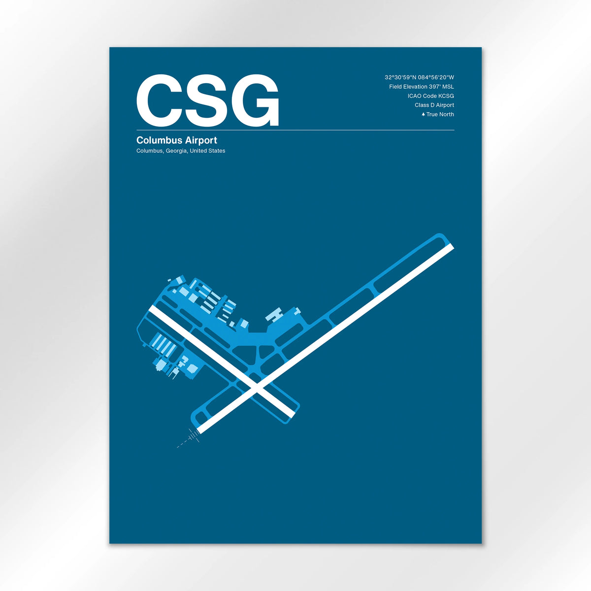 CSG Airport Diagram