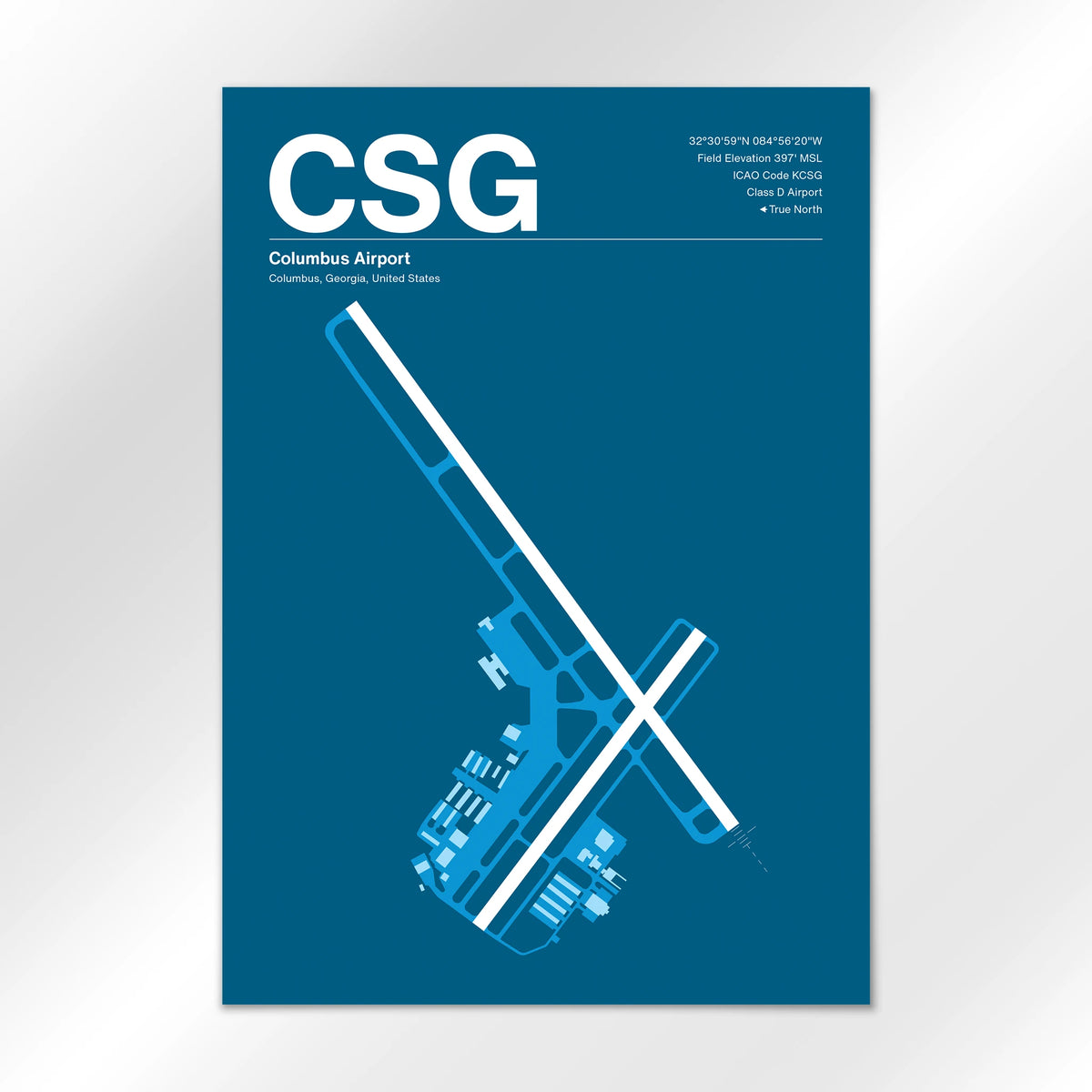 CSG Airport Diagram