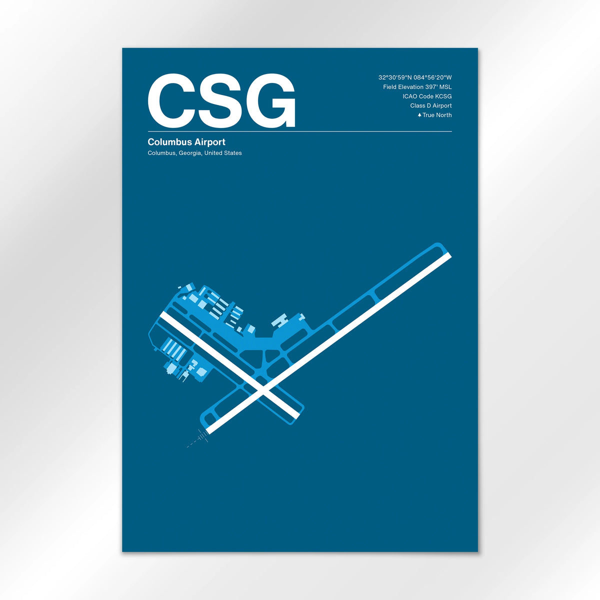CSG Airport Diagram