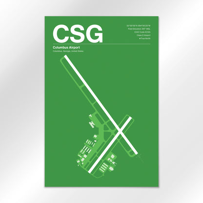 CSG Airport Diagram