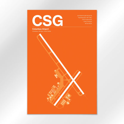 CSG Airport Diagram