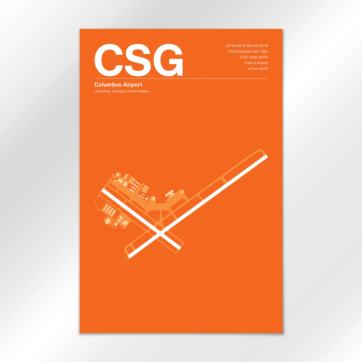 CSG Airport Diagram