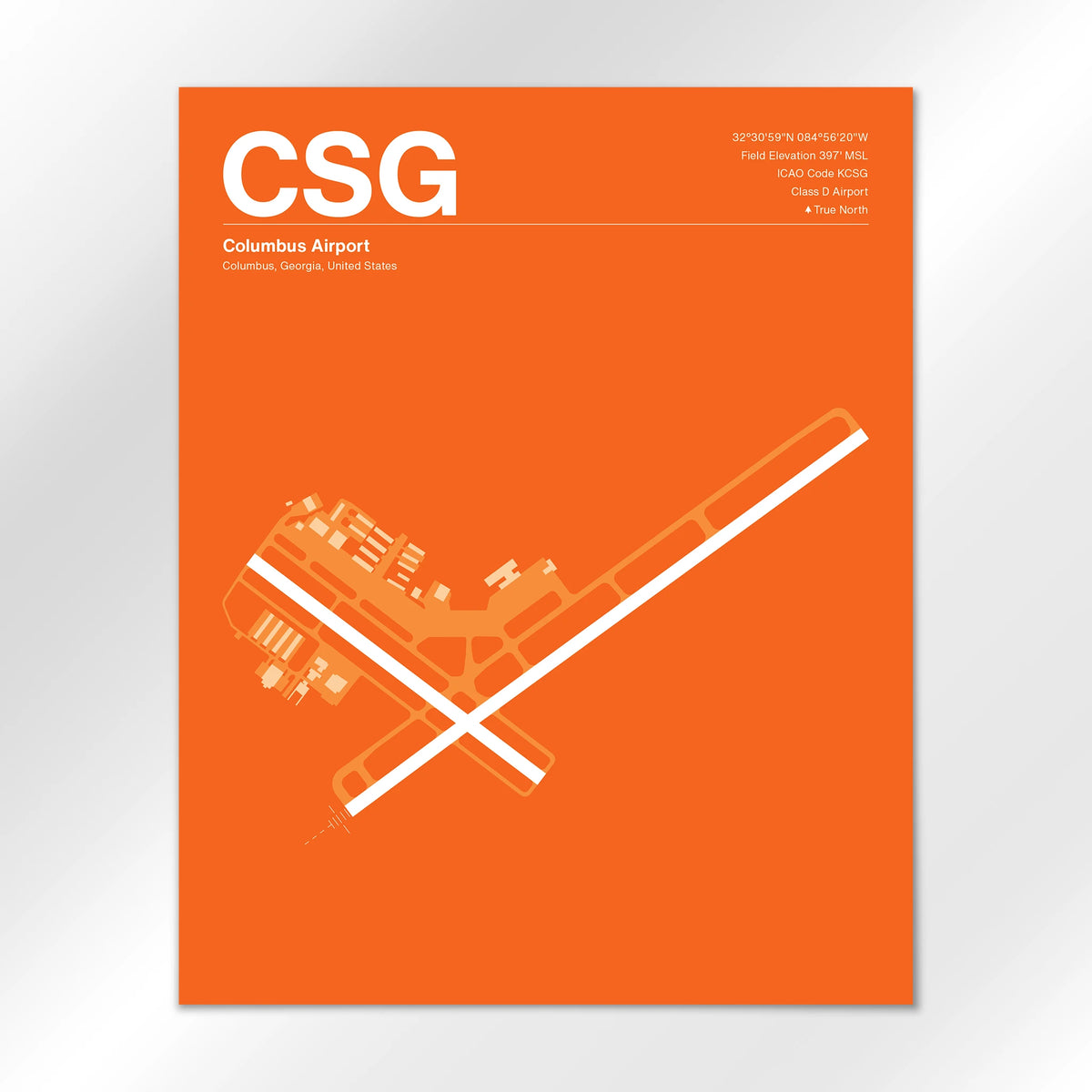 CSG Airport Diagram