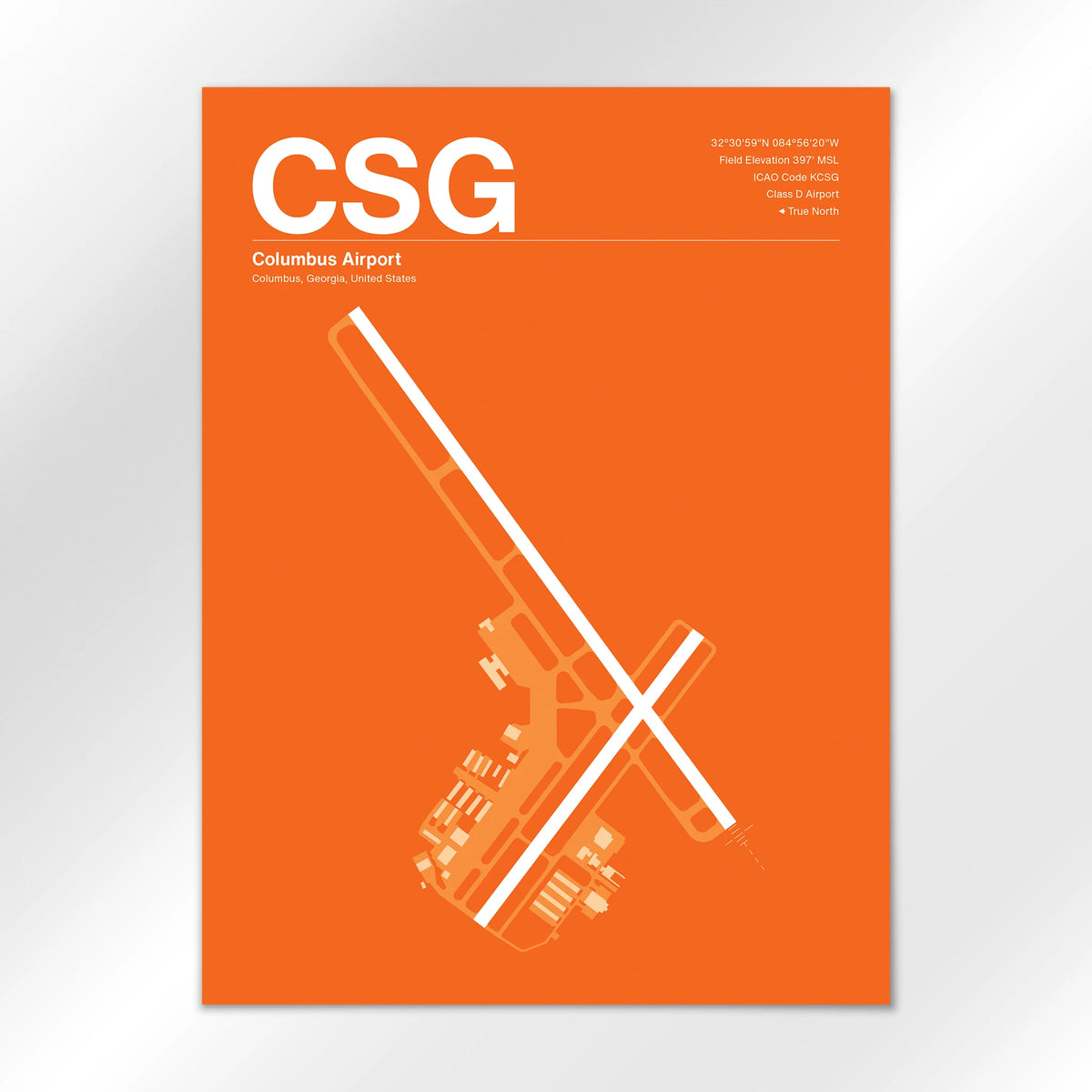 CSG Airport Diagram