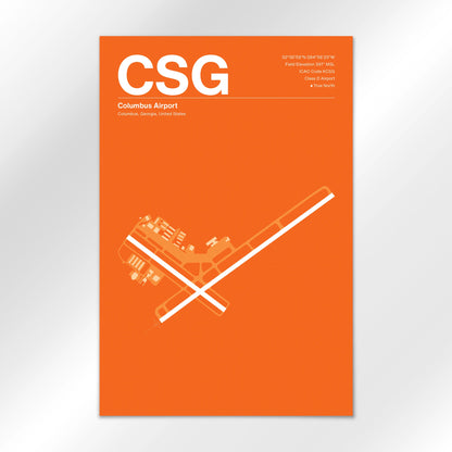 CSG Airport Diagram