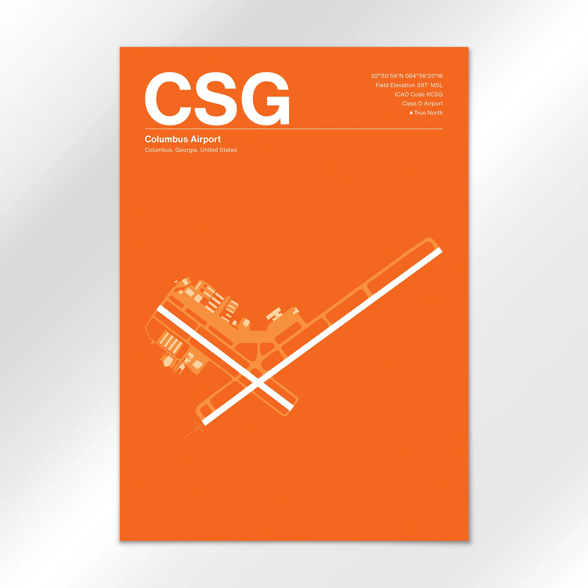 CSG Airport Diagram