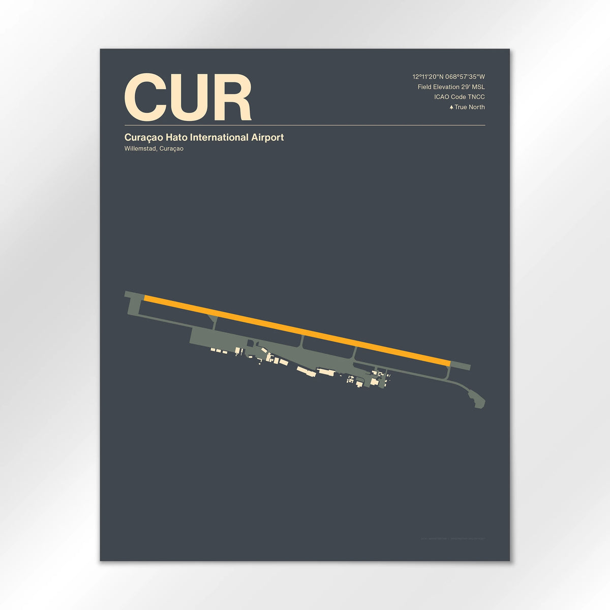 CUR Airport Diagram