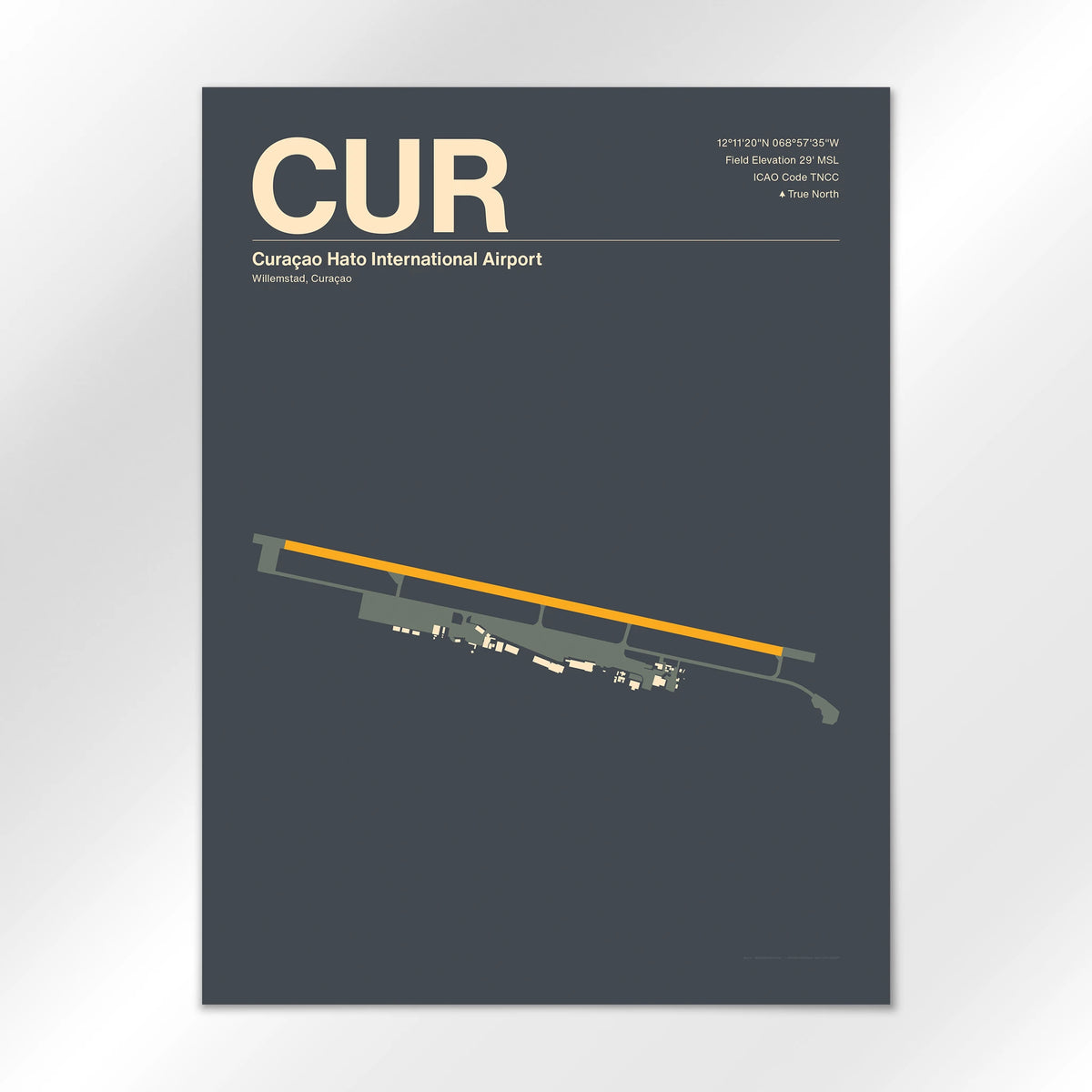 CUR Airport Diagram
