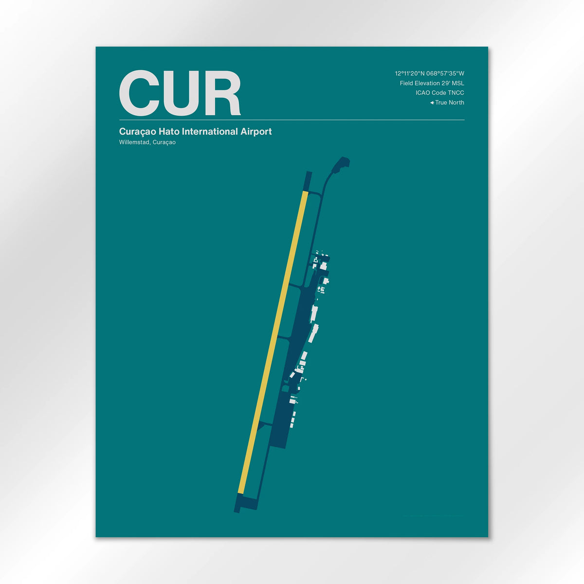 CUR Airport Diagram
