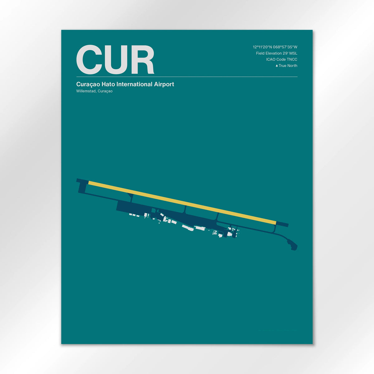 CUR Airport Diagram