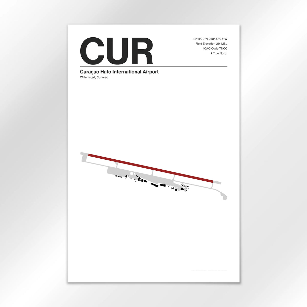 CUR Airport Diagram