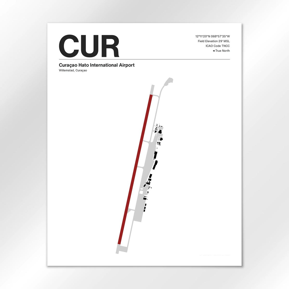 CUR Airport Diagram