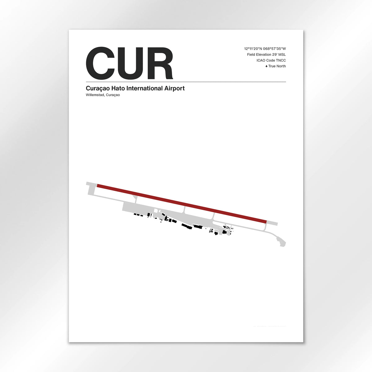 CUR Airport Diagram