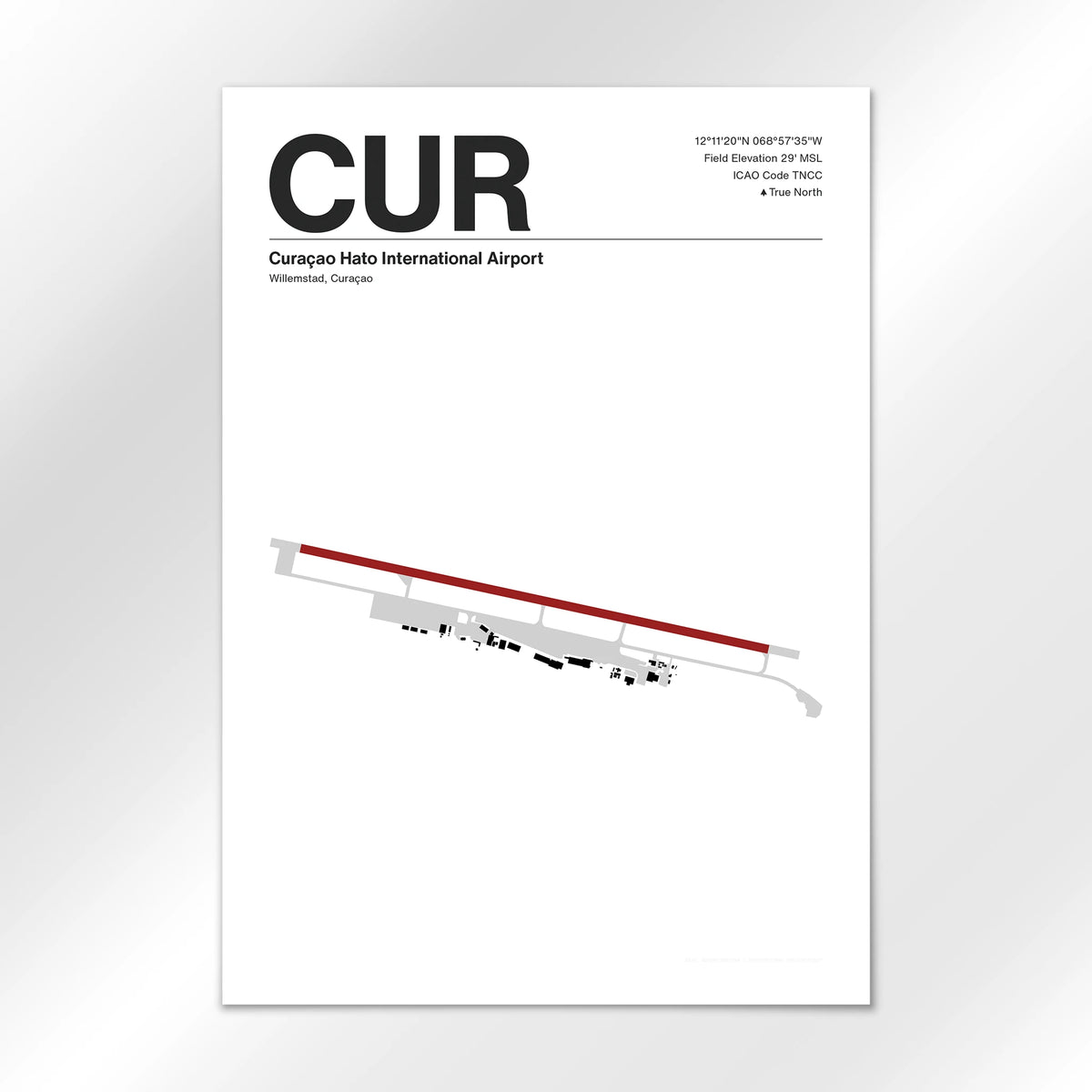 CUR Airport Diagram