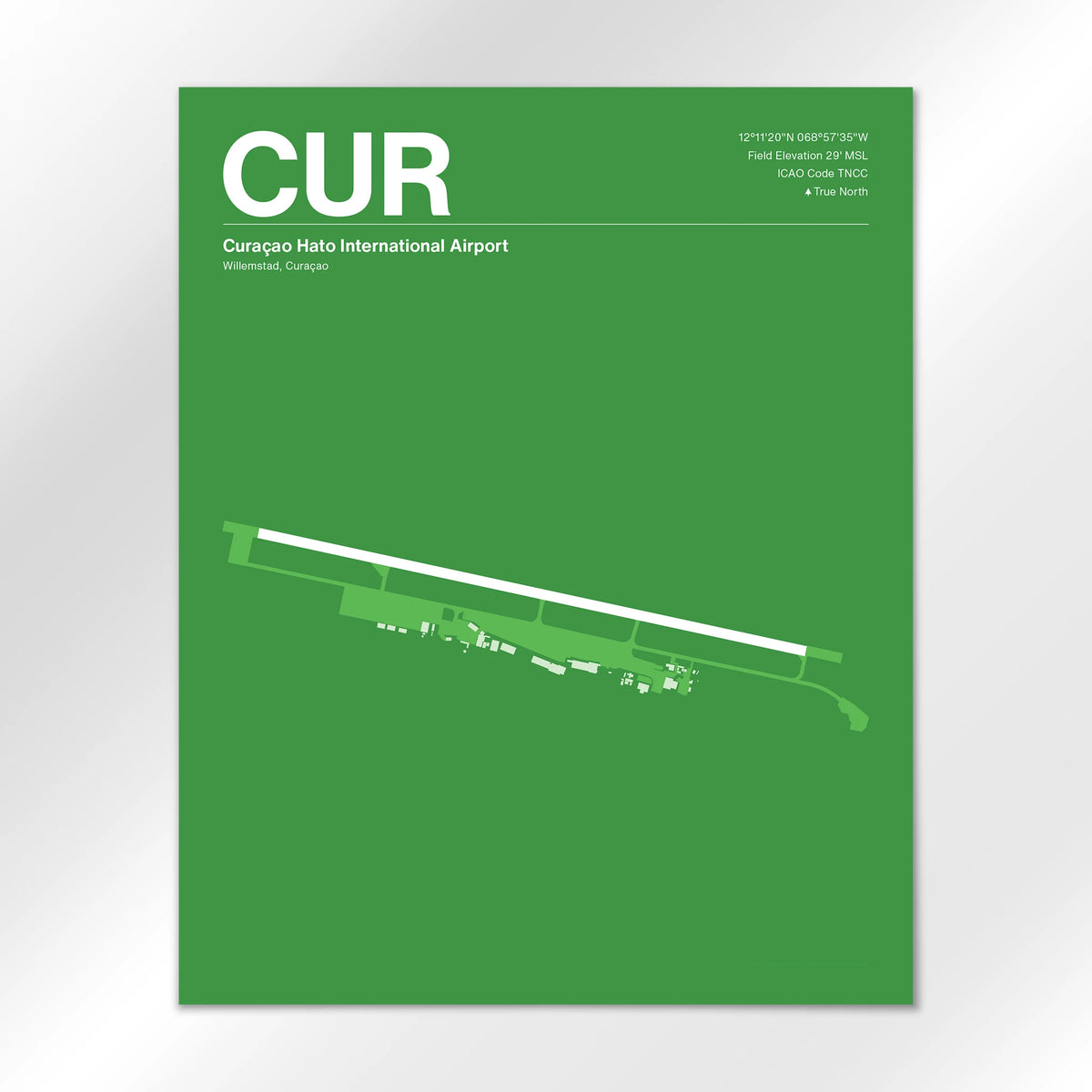 CUR Airport Diagram