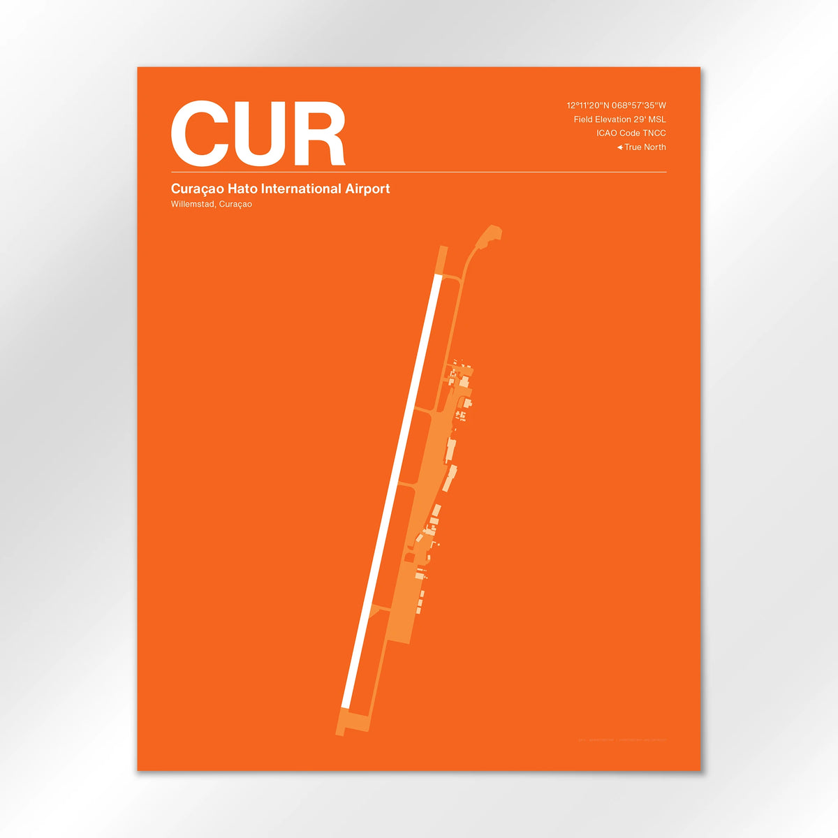 CUR Airport Diagram