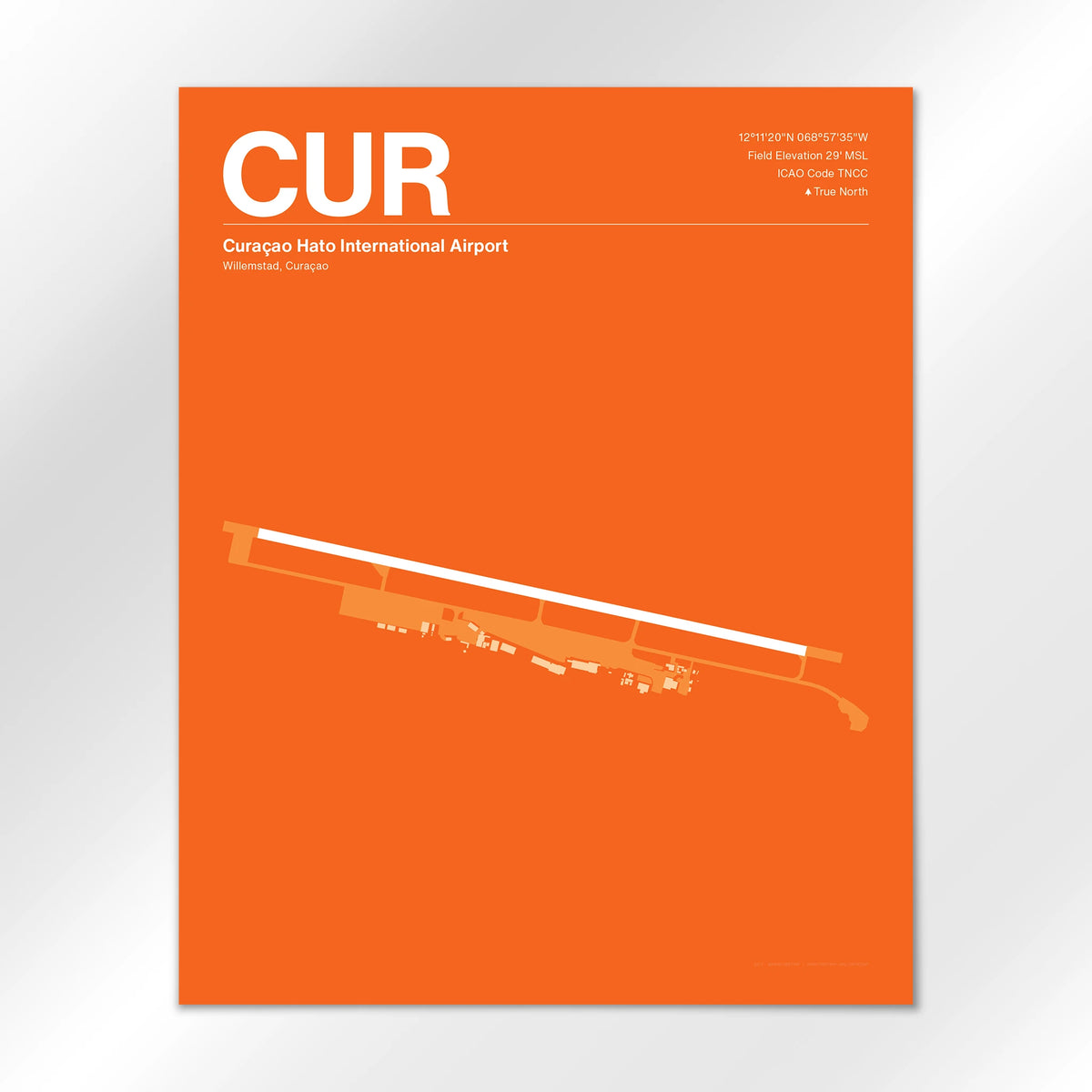 CUR Airport Diagram