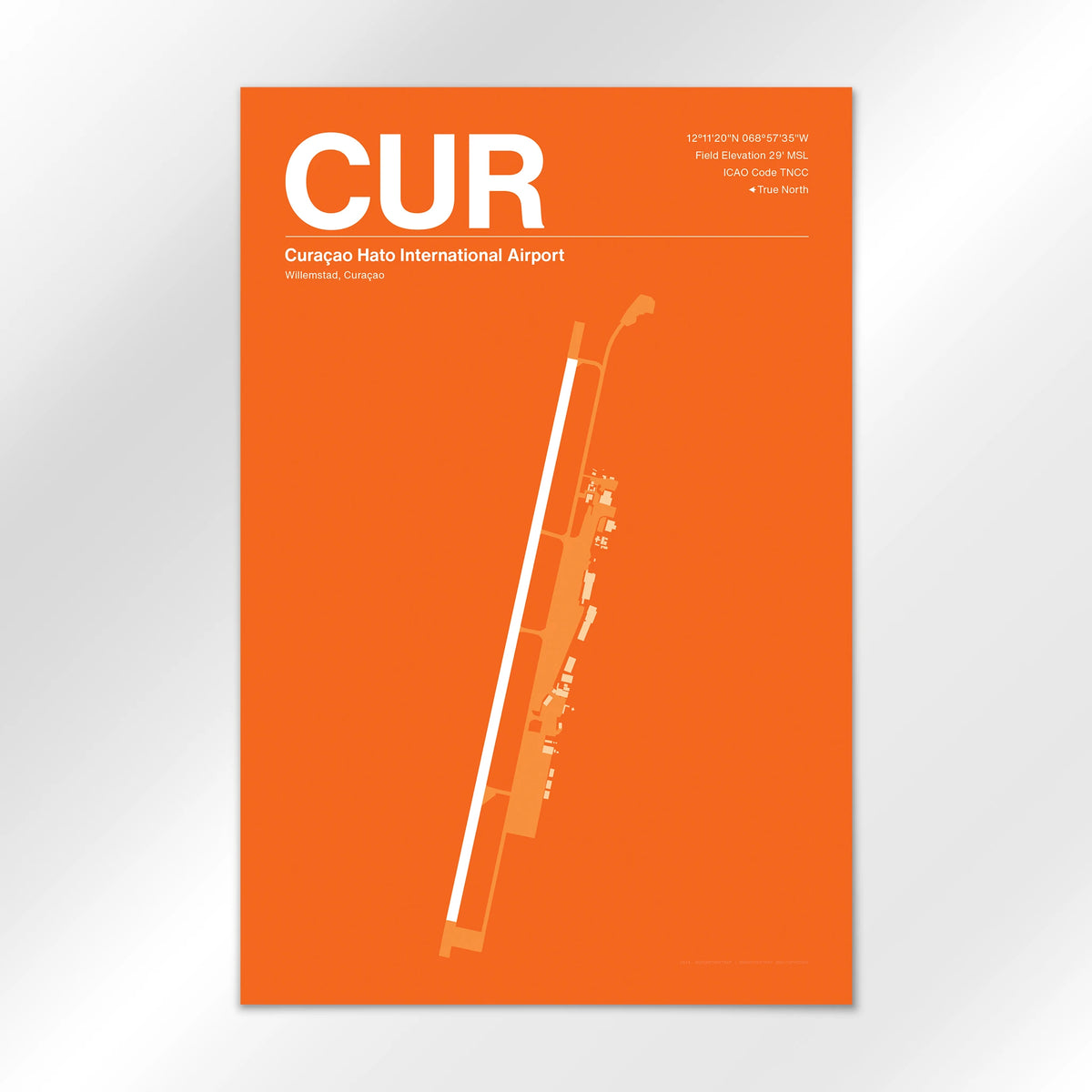 CUR Airport Diagram