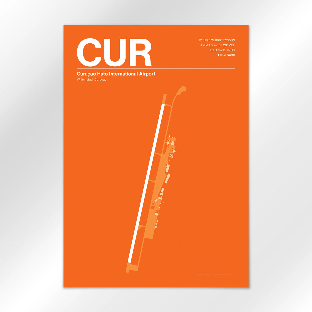 CUR Airport Diagram
