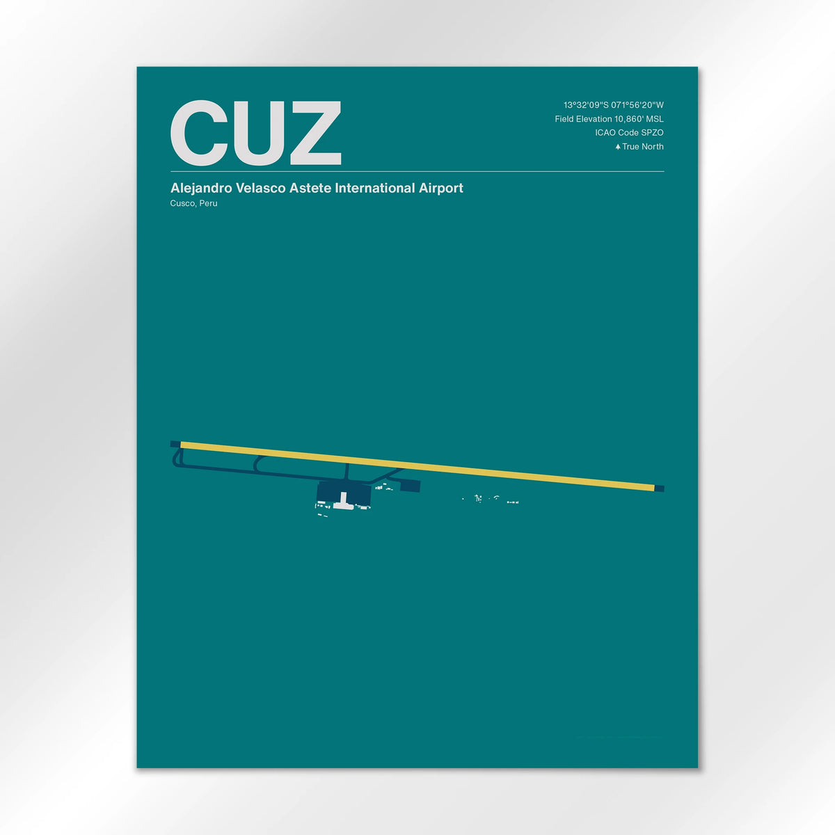 CUZ Airport Diagram