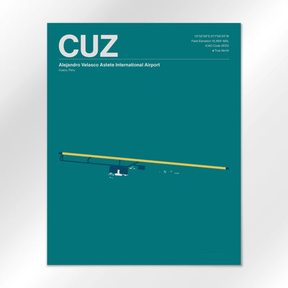 CUZ Airport Diagram