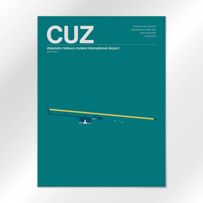 CUZ Airport Diagram
