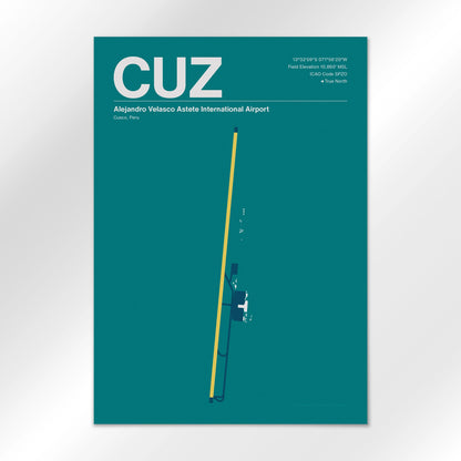 CUZ Airport Diagram