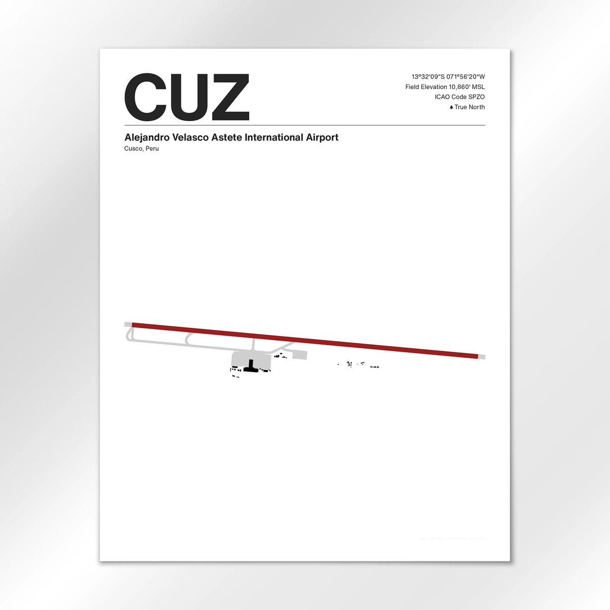 CUZ Airport Diagram