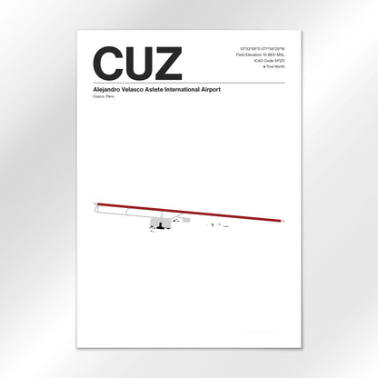CUZ Airport Diagram