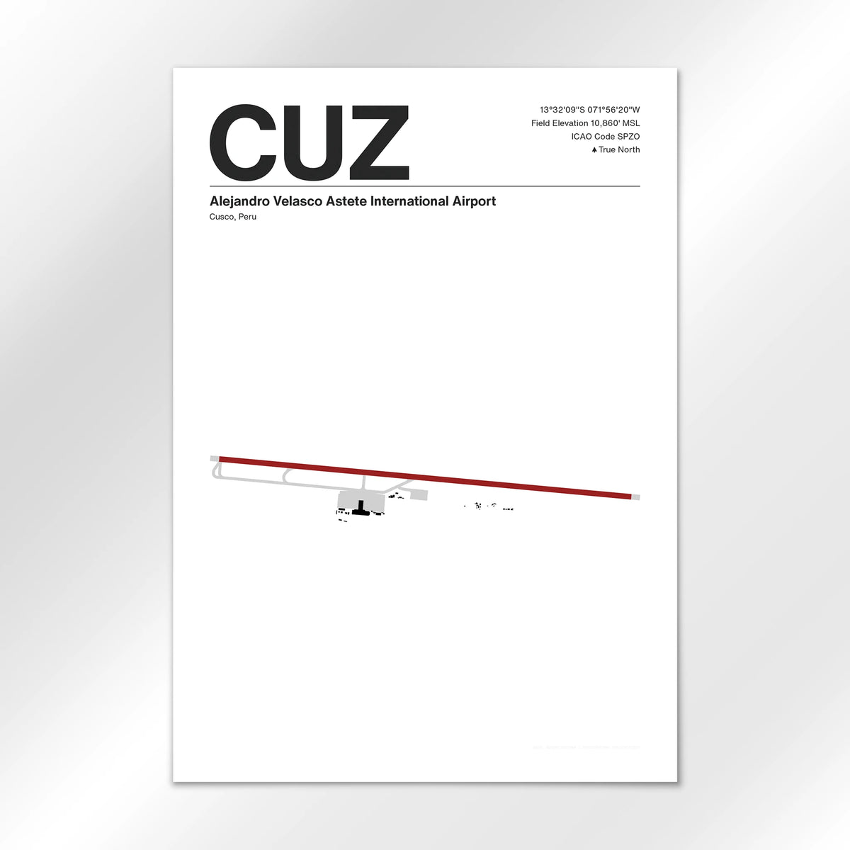 CUZ Airport Diagram