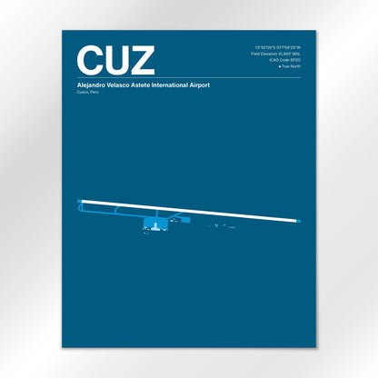 CUZ Airport Diagram