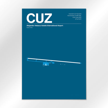 CUZ Airport Diagram