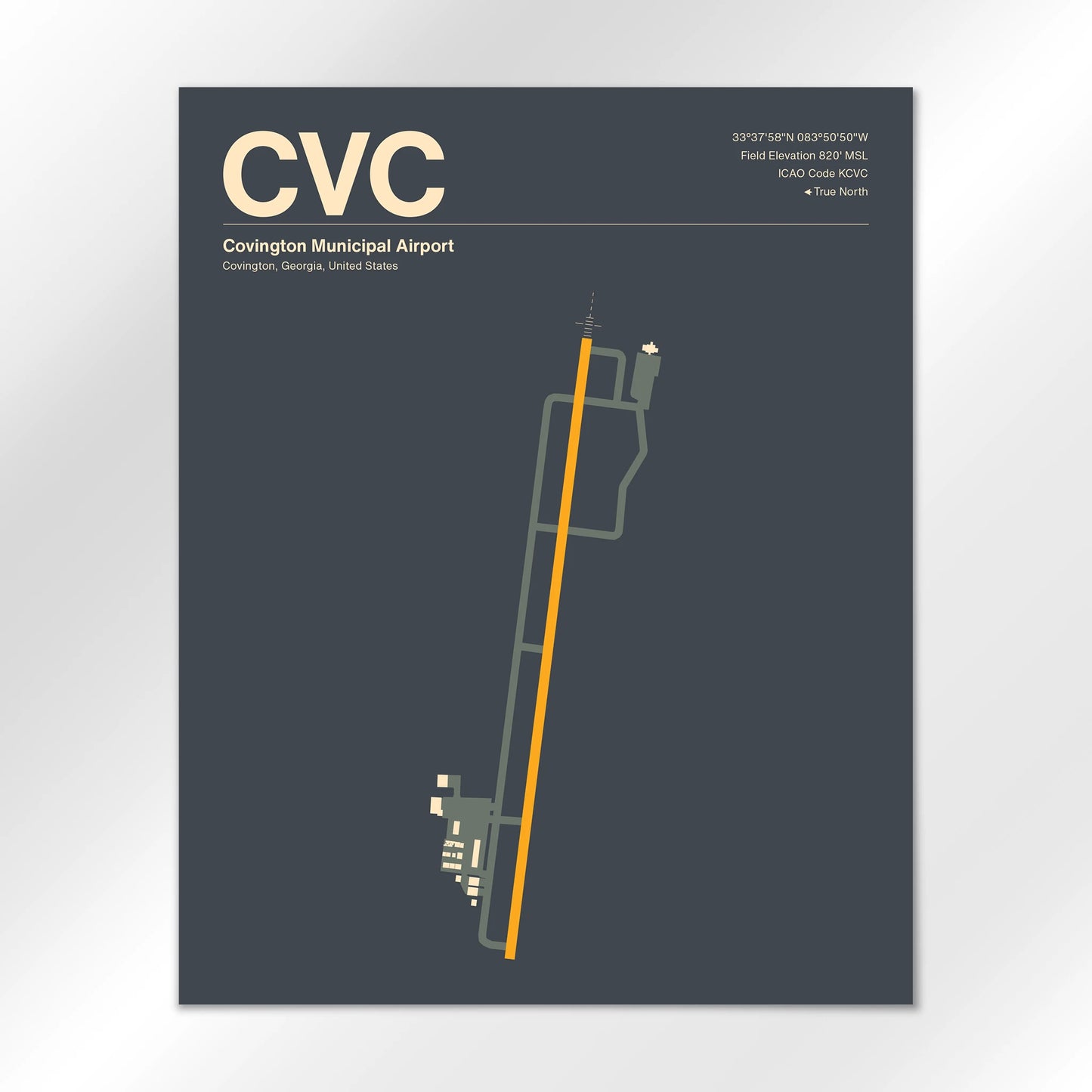 CVC Airport Diagram