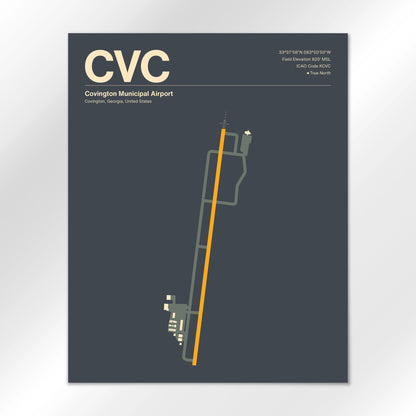 CVC Airport Diagram