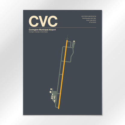 CVC Airport Diagram