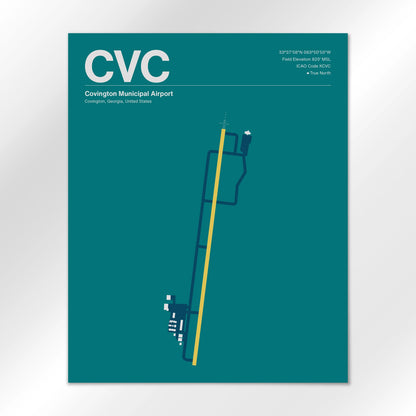 CVC Airport Diagram